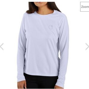 Carhartt Women's Classic White Long Sleeve Tee